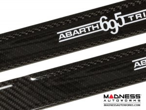 FIAT 500 Door Sills - Carbon Fiber - 695 ABARTH Tributo Ferrari
